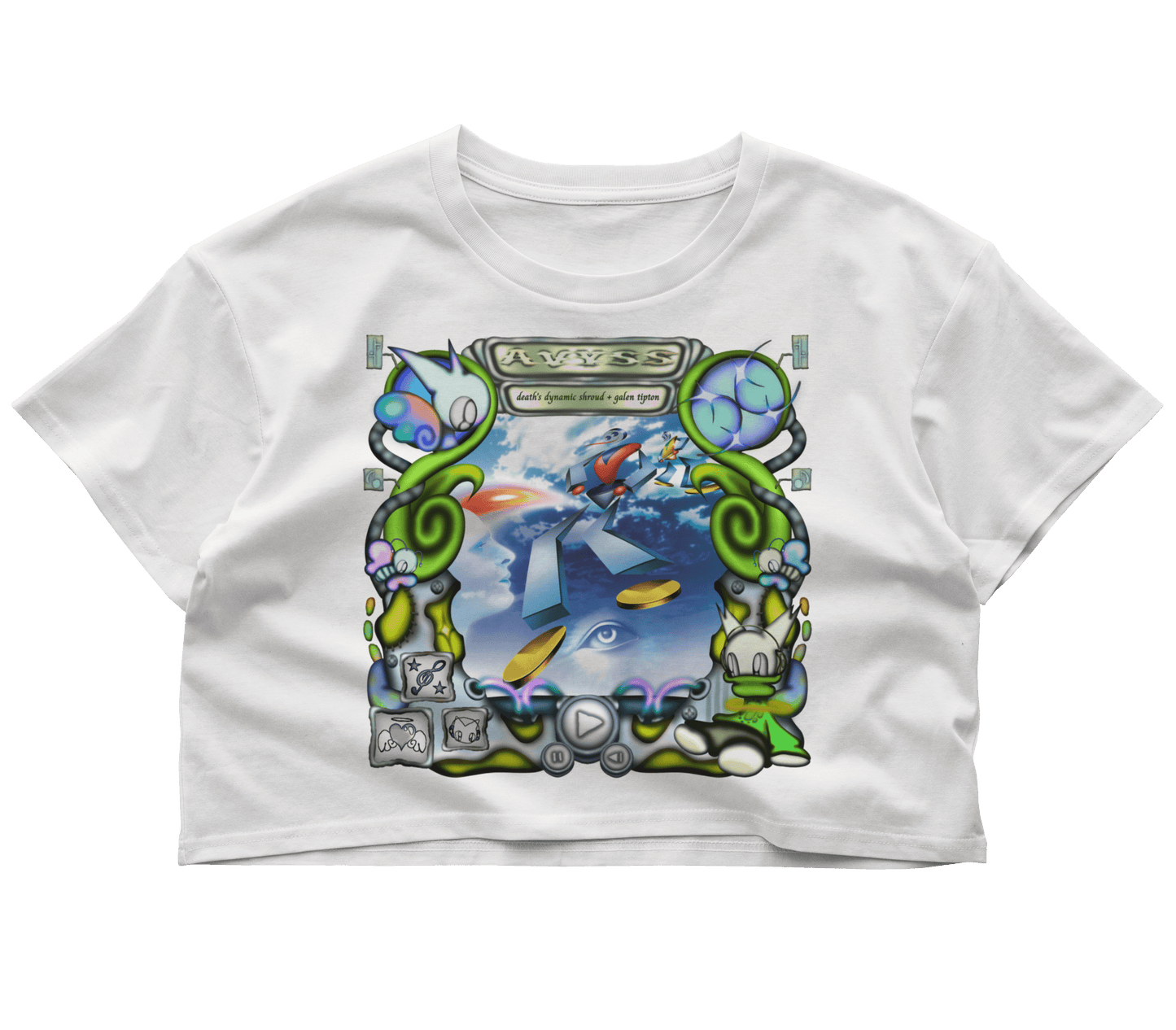 You Like Music x Avyss crop top